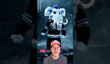 Meet The Utah Mammoth’s Mascot, Tusky!