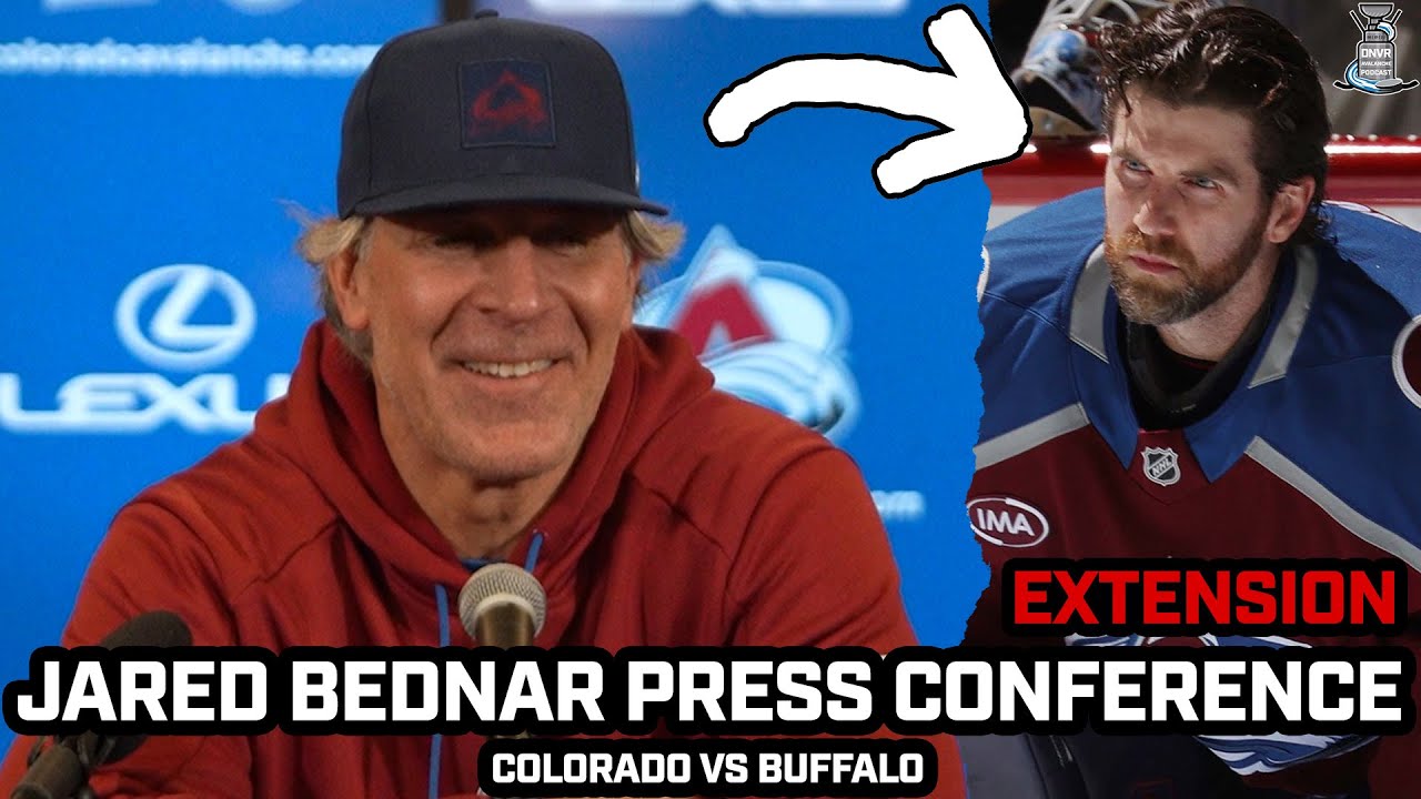 Jared Bednar on Scott Wedgewood EXTENSION, Nichushkin Injury & More Before Avs vs Sabers