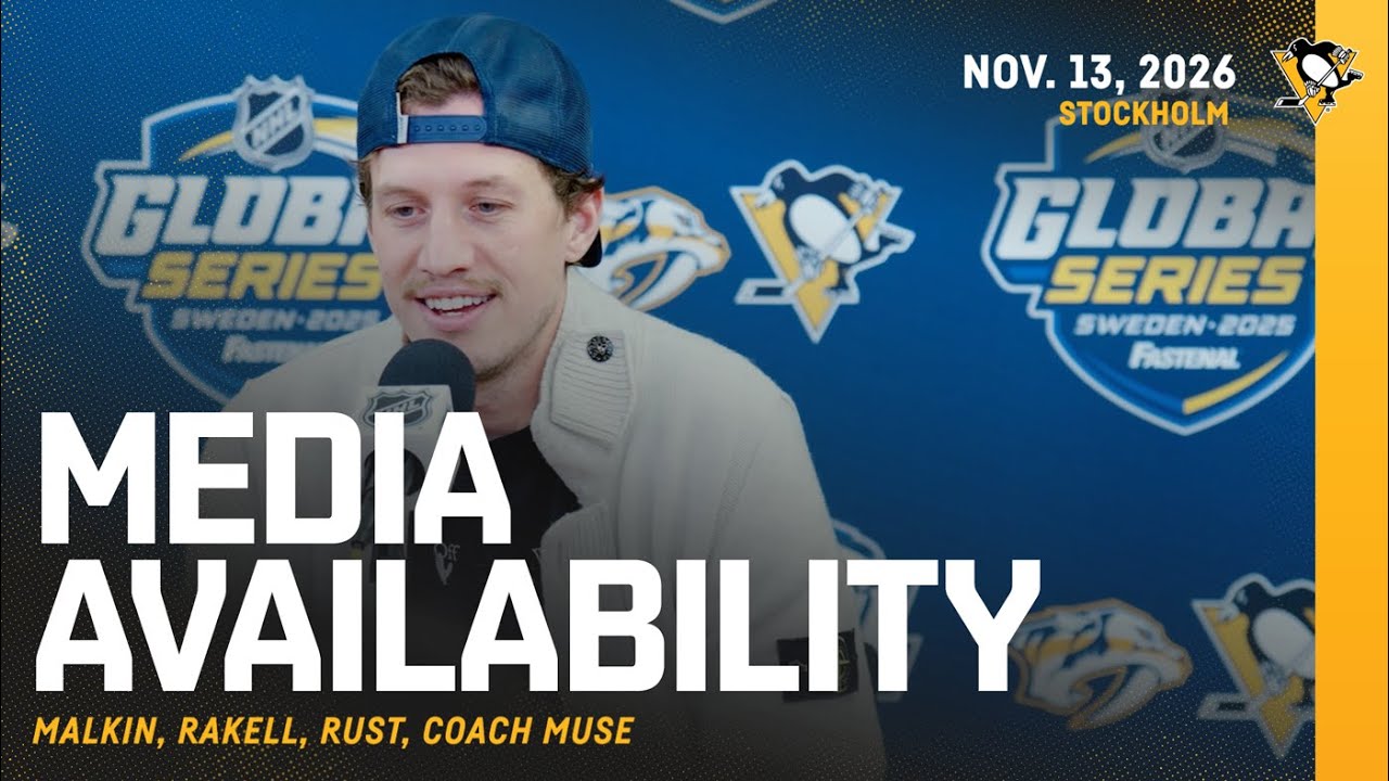 Global Series Media Availability: Malkin, Rakell, Rust, Muse