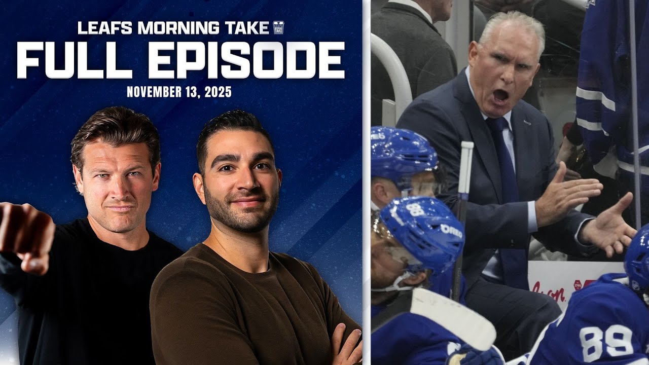 Leafs/Kings, Berube Under Fire, Matthews & Stolarz OUT ft. Nate Thompson