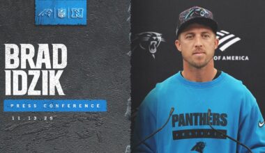 Brad Idzik on facing the Atlanta Falcons in Week 11 | Carolina Panthers