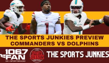 Commanders vs Dolphins Preview | Sports Junkies