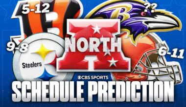 Predicting the Remaining Schedules for EVERY AFC North team: Bengals, Ravens, Steelers, & Browns