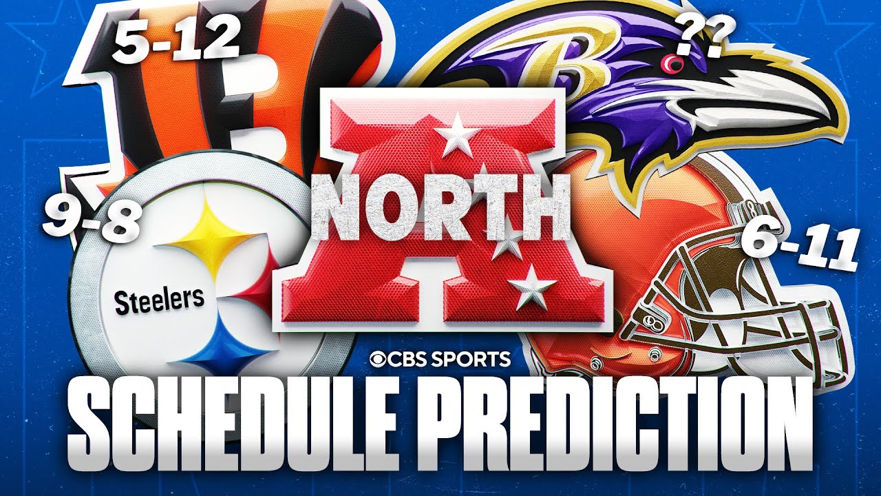Predicting the Remaining Schedules for EVERY AFC North team: Bengals, Ravens, Steelers, & Browns