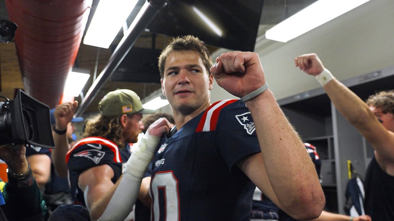 Inside the Patriots Locker Room After Big Win vs. Tampa Bay Buccaneers | New England Patriots