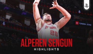 Alperen Sengun (16 points) Highlights vs. Washington Wizards