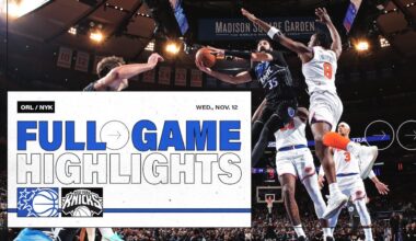 FULL GAME HIGHLIGHTS: ORLANDO MAGIC VS. NEW YORK KNICKS 11.12.25