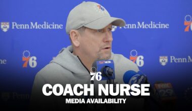 Philadelphia 76ers Practice Media Availability 🎙️ | Coach Nurse | 11.13.25