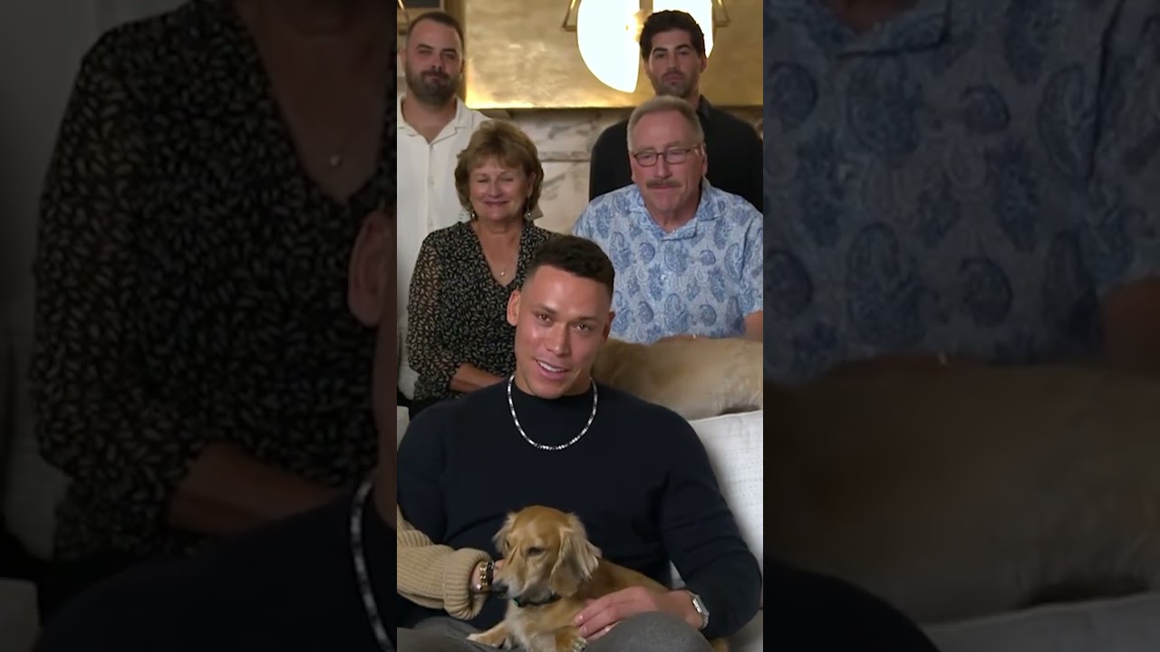 Gus and Penny Judge were the real stars of their dad's MVP interview ❤️