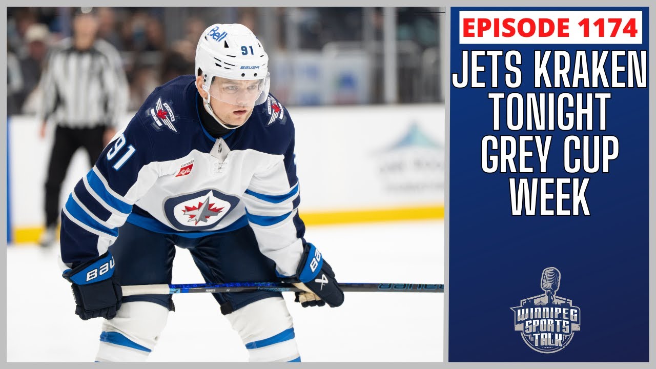 Winnipeg Jets vs. Seattle Kraken tonight, Grey Cup Week
