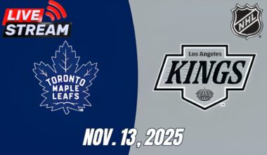 🔥 NHL LIVE 2025! Toronto Maple Leafs vs Los Angeles Kings | Full Game Live | November 13, 2025