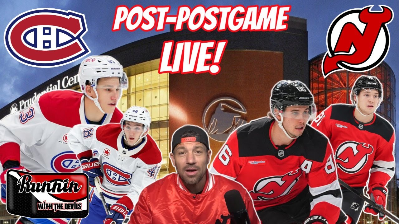 NJ Devils vs. Montreal Canadiens Post-Postgame LIVE! 11/6/25