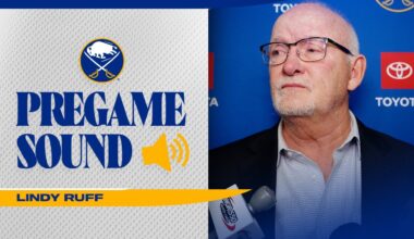 "Still Evaluating" The Lineup Ahead Of Sabres vs Avalanche | Buffalo Coach Lindy Ruff Pregame Media