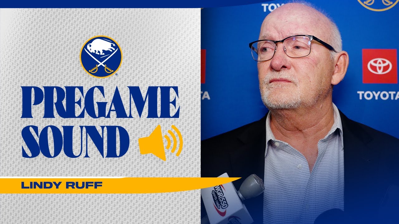 "Still Evaluating" The Lineup Ahead Of Sabres vs Avalanche | Buffalo Coach Lindy Ruff Pregame Media