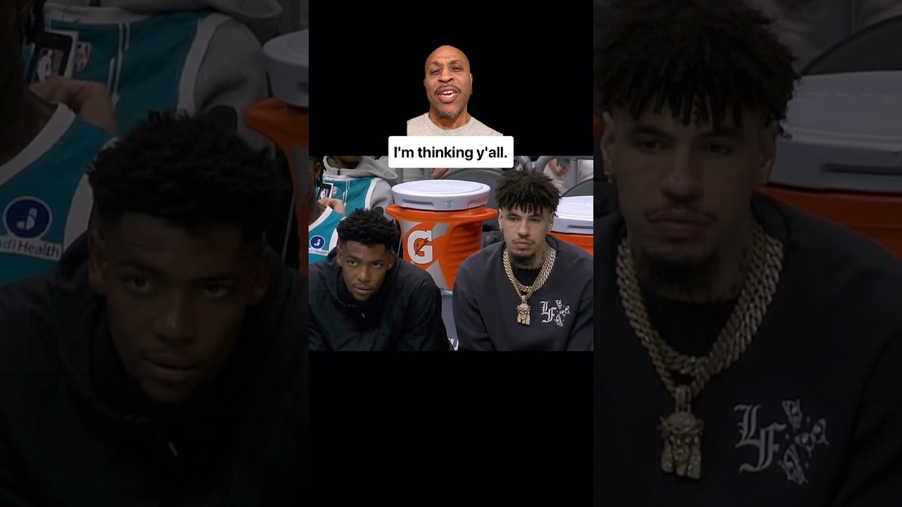 Charlotte Hornets have a top 5 backcourt…when they play. #nba #charlottehornets #lameloball