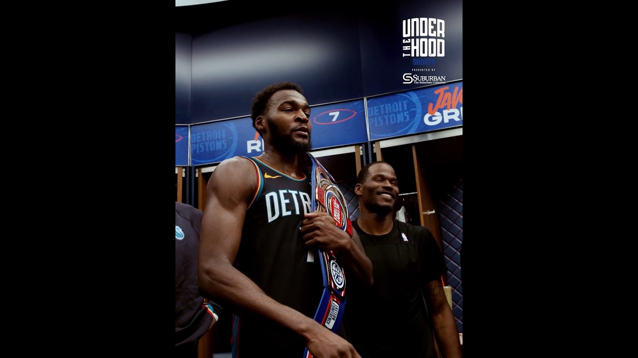 It’s Only Right The Belt Goes To The Man We Call B-Ball Paul!!! #pistons #nba