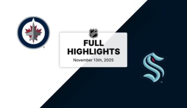 NHL Highlights | Jets vs. Kraken | November 13, 2025