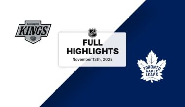 NHL Highlights | Kings vs. Maple Leafs | November 13, 2025