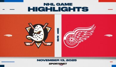 NHL Highlights | Ducks vs. Red Wings - November 13, 2025
