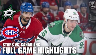 Dallas Stars vs. Montreal Canadiens | Full Game Highlights | ESPN NHL