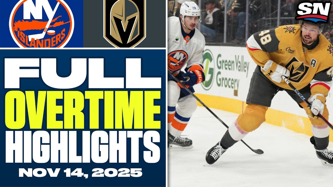 New York Islanders at Vegas Golden Knights | FULL Overtime Highlights - November 13, 2025