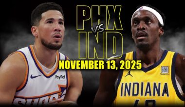Phoenix Suns vs Indiana Pacers Full Game Highlights - November 13, 2025 | NBA Season