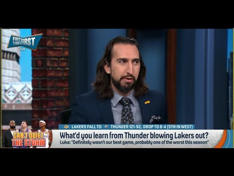 FIRST THINGS FIRST | Nick Wright SHOCKED, OKC Thunder Are DESTROYING EVERYBODY | NBA
