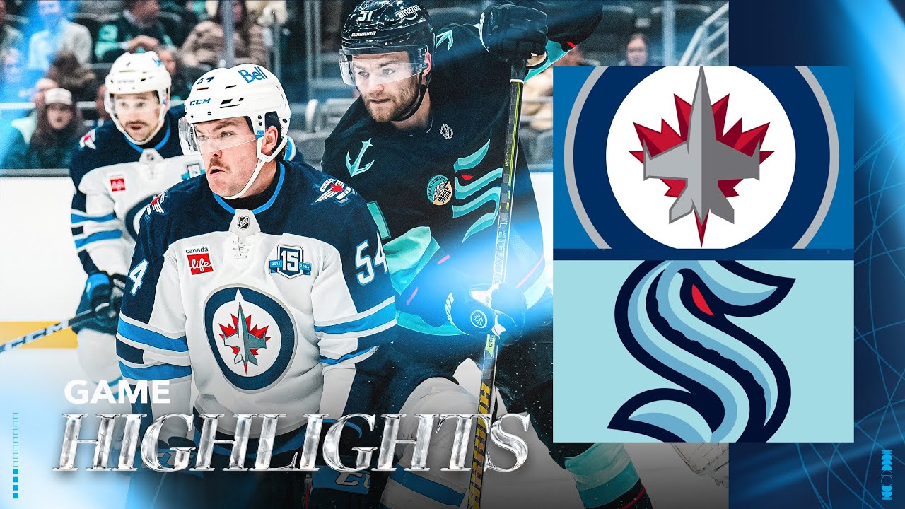 Seattle Kraken vs. Winnipeg Jets - Game Highlights