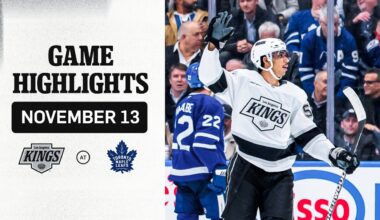 HIGHLIGHTS: LA Kings at Toronto Maple Leafs | 11.13.25 NHL Regular Season