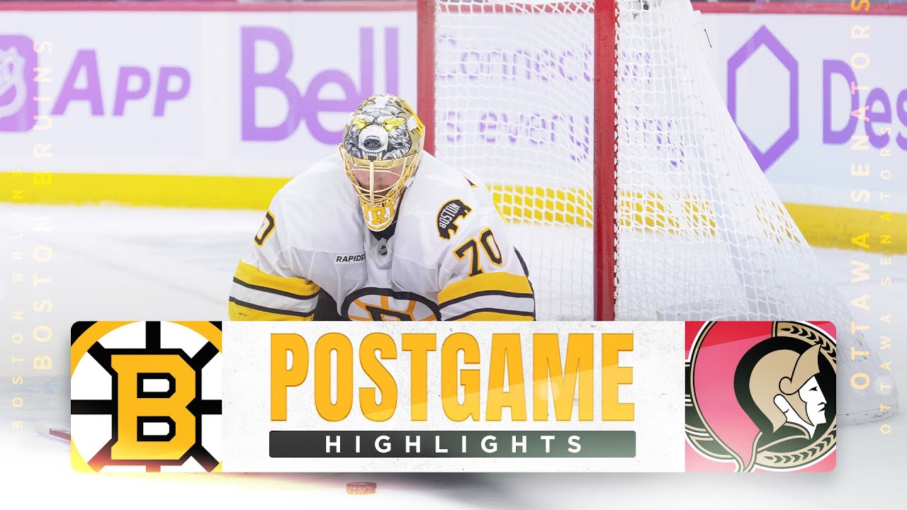 CONDENSED GAME: Boston Bruins vs. Ottawa Senators - 11/13/2025