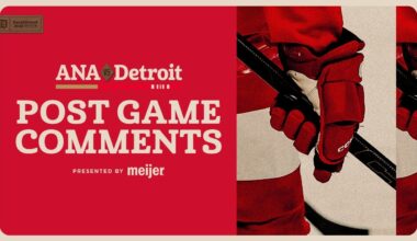 Alex DeBrincat, Moritz Seider, Todd McLellan Post Game Comments vs AHA | Nov. 13, 2025