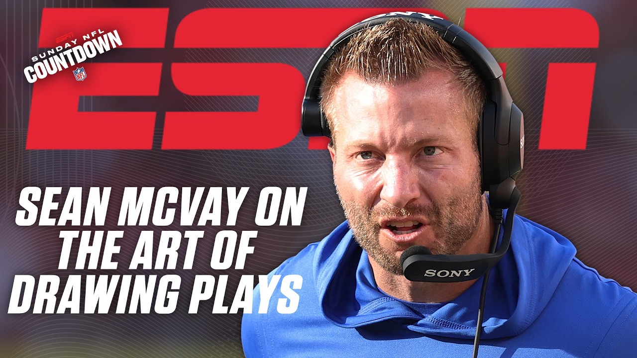 Sean McVay and other head coaches describe the art of drawing plays ❌⭕ | NFL Countdown