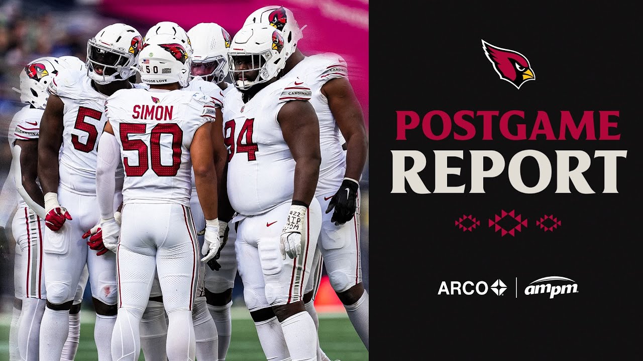 Cardinals Fall to Seahawks in Week 10 | Postgame Report