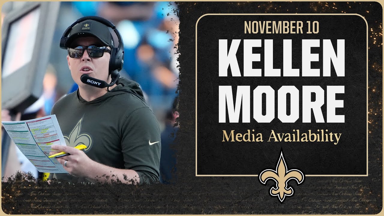 Kellen Moore on win vs. Panthers, bye week | New Orleans Saints