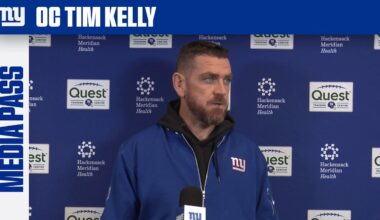 Tim Kelly on Being Named Offensive Coordinator | New York Giants