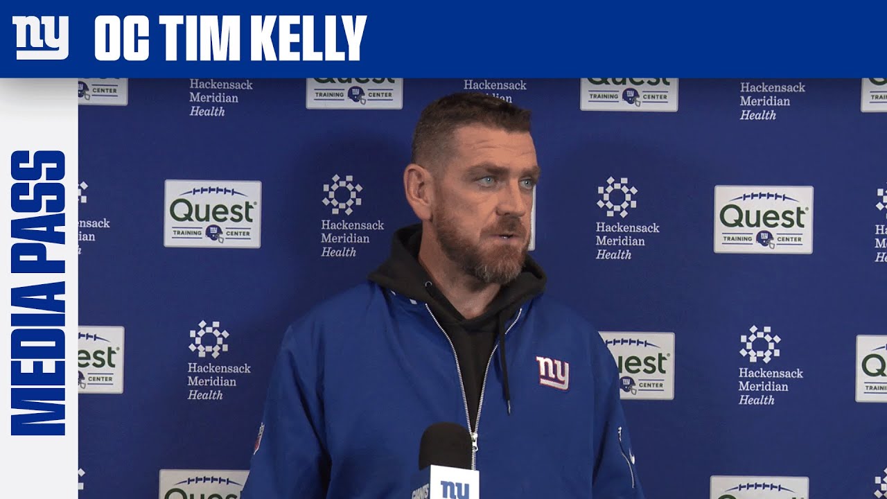 Tim Kelly on Being Named Offensive Coordinator | New York Giants