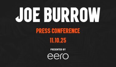 Joe Burrow Press Conference - November 10