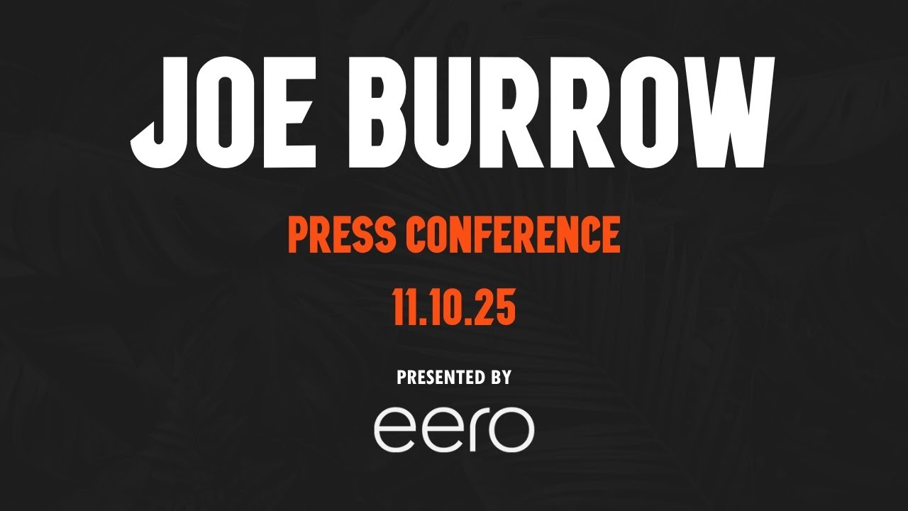 Joe Burrow Press Conference - November 10