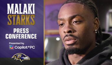 Malaki Starks: 'Kyle Hamilton Is Just Different' | Baltimore Ravens
