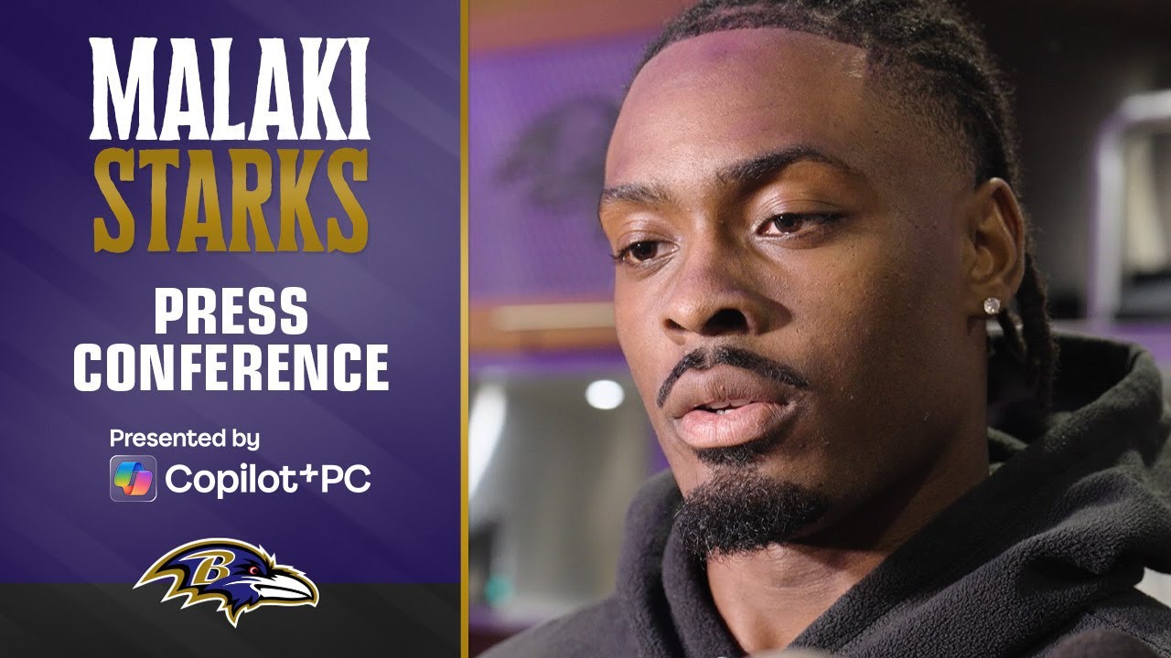 Malaki Starks: 'Kyle Hamilton Is Just Different' | Baltimore Ravens
