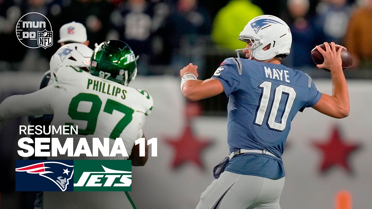 New York Jets vs. New England Patriots | Resumen NFL en español - Semana 11 | NFL Highlights 2025