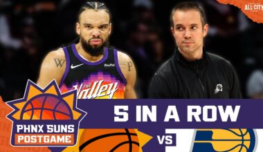 POSTGAME: Phoenix Suns ARE SERIOUSLY FUN With FIFTH STRAIGHT WIN Against Pacers