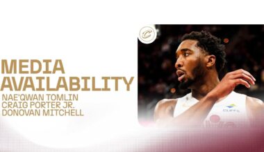 Cavs vs Raptors | Nae'Qwan Tomlin, Craig Porter Jr., Donovan Mitchell Post Game | 11.13.2025