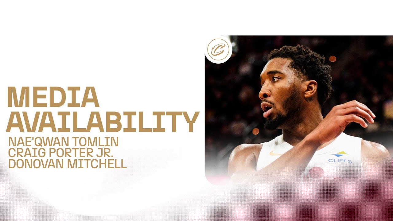 Cavs vs Raptors | Nae'Qwan Tomlin, Craig Porter Jr., Donovan Mitchell Post Game | 11.13.2025