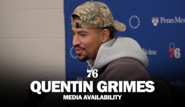 Philadelphia 76ers Postgame Media Availability 🎙️ | Quentin Grimes | 11.11.25