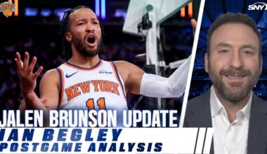 Ian Begley shares update on Jalen Brunson's ankle after Magic loss