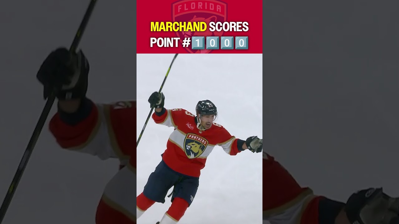 1️⃣0️⃣0️⃣0️⃣ POINTS for MARCHAND! 🙌