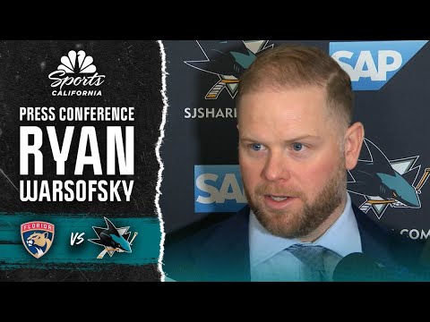 Ryan Warsofsky lauds Sharks for working ‘extremely hard' in win vs. Panthers | NBCS California