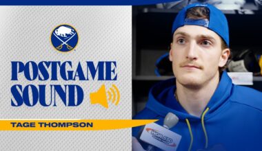 "I Felt Like Myself" | Tage Thompson After Two-Point Night | Buffalo Sabres