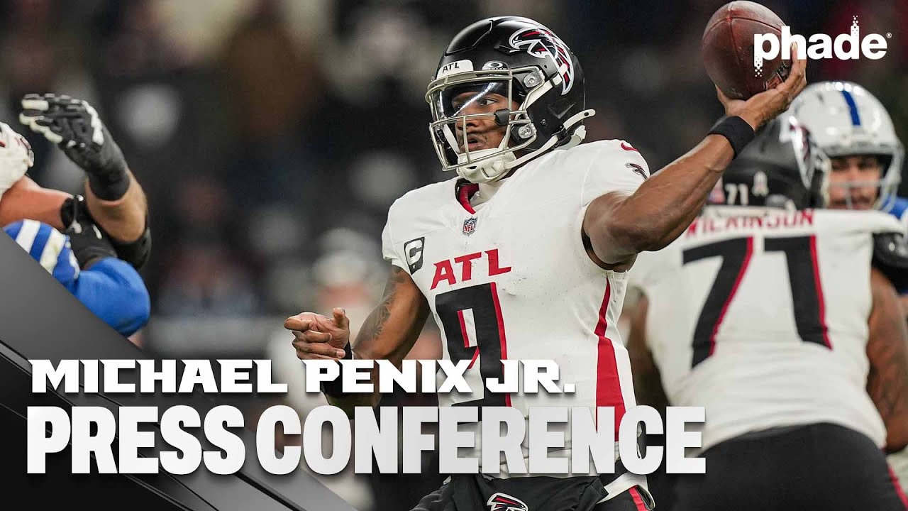 Michael Penix Jr. on Atlanta Falcons performance vs Indianapolis Colts in Berlin | Press Conference
